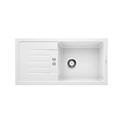 - BLANCO FAVUM XL 6 S Silgranit zlewozmywak 86x43,5 cm odwracalny biały 524235 - 524235 - Łazienki Szydłowski