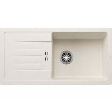  - BLANCO FAVUM XL 6 S zlewozmywak z ociekaczem 86 x 43,5 cm , odwracalny delikatny biały 527084 - 527084 - Łazienki Szydłowski