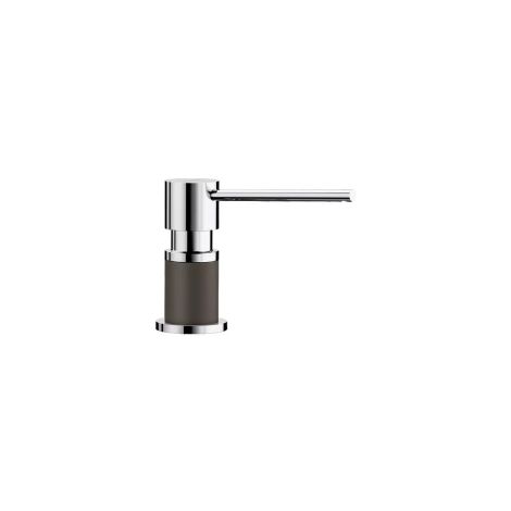 - BLANCO LATO - dozownik Silgranit-Look kawowy/chrom 525815 - 525815 - Łazienki Szydłowski