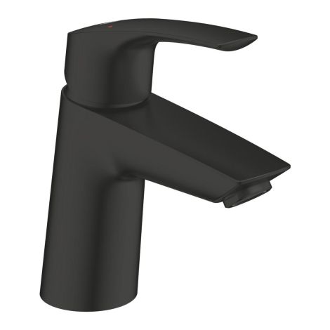 - GROHE-Eurosmart Bateria umywalkowa, Rozmiar S czarny mat 239682433 - 239682433 - Łazienki Szydłowski