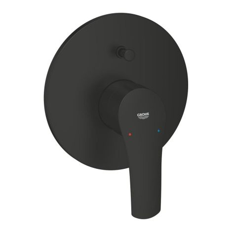 - GROHE-Eurosmart Jednouchwytowa bateria wannowa czarny mat 194502433 - 194502433 - Łazienki Szydłowski