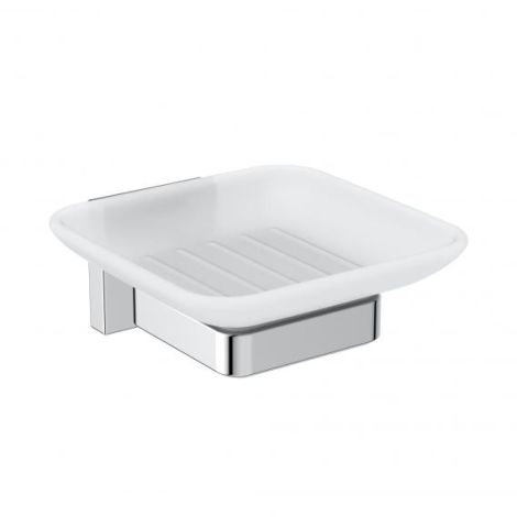 - Ideal Standard IOM Cube mydelniczka z uchwytem chrom E2201AA - E2201AA - Łazienki Szydłowski