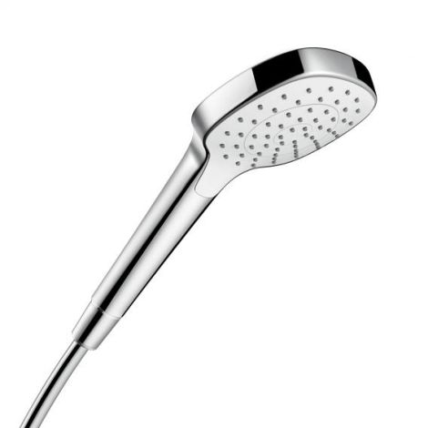 - HANSGROHE Croma Select E słuchawka prysznicowa, 1 rodzaj strumienia kolor chrom/biały mat 26816400 - 26816400 - Łazienki Szydłowski