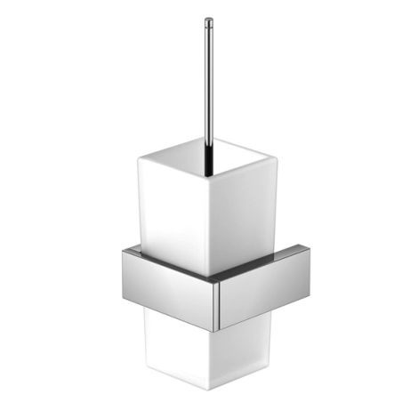 - Steinberg 460 Szczotka WC wisząca, chrom/biała 4602903 - 460 2903 - Łazienki Szydłowski