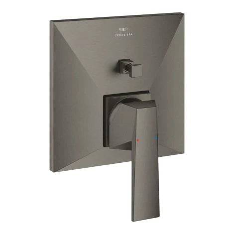  - GROHE-Allure Brilliant Jednouchwytowa bateria do obsługi dwóch wyjść wody kolor brushed hard graphite 24279AL0 - 24279AL0 - Łazienki Szydłowski