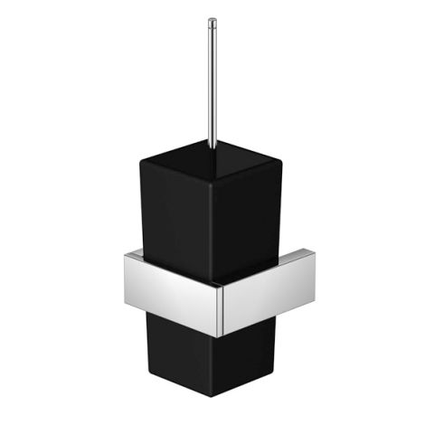  - Steinberg 460 szczotka WC zestaw kolor chrom / czarny 4602904 - 460 2904 - Łazienki Szydłowski
