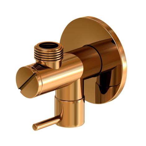  - Steinberg 100 Universal zawór kątowy kolor rose gold 1001640RG - 100 1640 RG - Łazienki Szydłowski