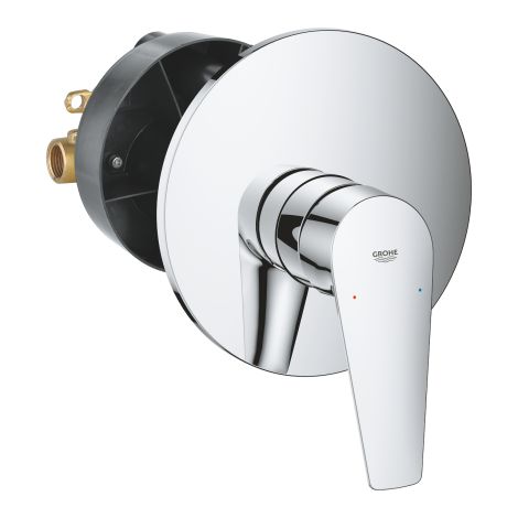 - GROHE-BauEdge Jednouchwytowa bateria do obsługi jednego wyjścia wody 29078001 - 29078001 - Łazienki Szydłowski