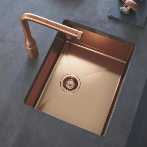  - GROHE-K700 Zlewozmywak 550 x 450 mm ze stali szlachetnej kolor brushed warm sunset 31574DL1 - 31574DL1 - Łazienki Szydłowski