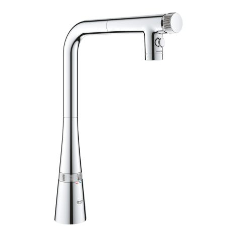 - GROHE-Zedra SmartControl Bateria kuchenna z funkcją SmartControl chrom 31886000 - 31886000 - Łazienki Szydłowski