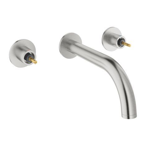  - GROHE-Atrio Private Collection Trzyotworowa bateria umywalkowa Rozmiar M stal nierdzewna 20587DC0 - 20587DC0 - Łazienki Szydłowski