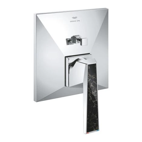 - GROHE-Allure Brilliant Private Collection Jednouchwytowa bateria do obsługi dwóch wyjść wody chrom 24427000 - 24427000 - Łazienki Szydłowski