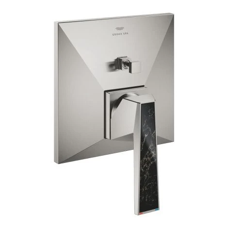 - GROHE-Allure Brilliant Private Collection Jednouchwytowa bateria do obsługi dwóch wyjść wody stal nierdzewna 24427DC0 - 24427DC0 - Łazienki Szydłowski