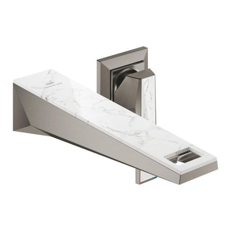  - GROHE-Allure Brilliant Private Collection 2-otworowa bateria umywalkowa Rozmiar M brushed hard graphite 29519AL0 - 29519AL0 - Łazienki Szydłowski