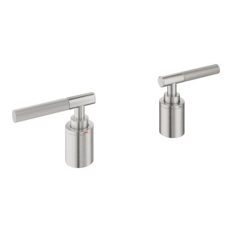  - GROHE-Atrio Private Collection Radełkowane pokrętła stal nierdzewna 48651DC0 - 48651DC0 - Łazienki Szydłowski