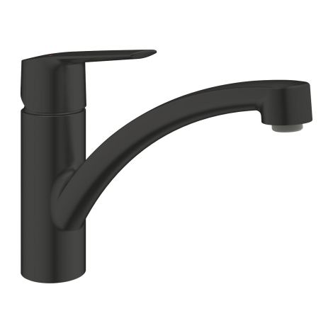 - GROHE-Start Jednouchwytowa bateria kuchenna czarny mat 305302432 - 305302432 - Łazienki Szydłowski