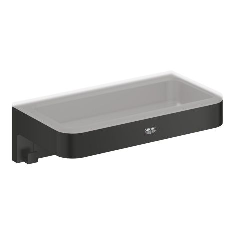 - GROHE-Start Cube Półka prysznicowa czarny mat 411072430 - 411072430 - Łazienki Szydłowski