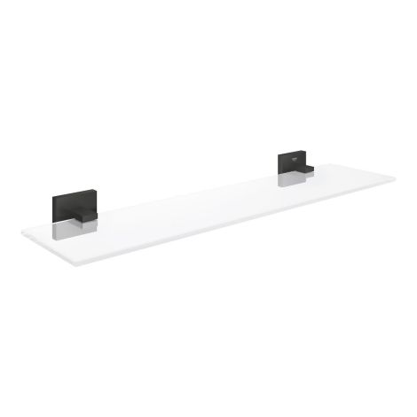 - GROHE-Start Cube Półka szklana czarny mat 411092430 - 411092430 - Łazienki Szydłowski