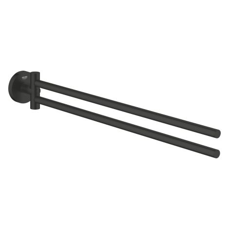 - GROHE-Start Wieszak na ręcznik czarny mat 411832430 - 411832430 - Łazienki Szydłowski