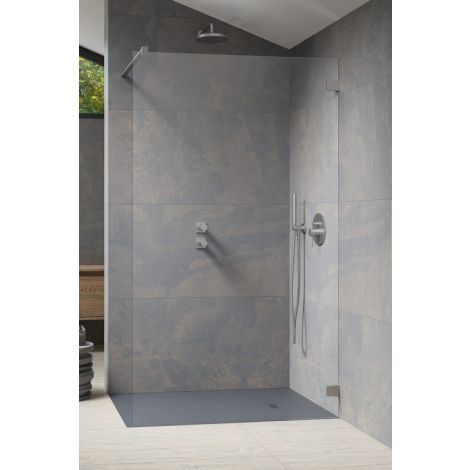 - Radaway Essenza Pro Brushed Nickel Walk-in szkło transparent Walk-in 120 101031209101 - 10103120-91-01 - Łazienki Szydłowski