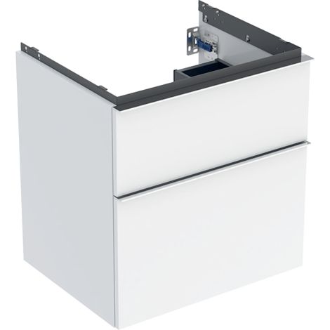  - Geberit iCon szafka pod umywalkę 60 cm, 2 szuflady kolor biały połysk 502303012 - 502.303.01.2 - Łazienki Szydłowski