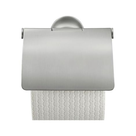 - DURAVIT Starck T Uchwyt na papier toaletowy z pokrywą, kolor stal nierdzewna szczotkowana 0099407000 - 0099407000 - Łazienki Szydłowski