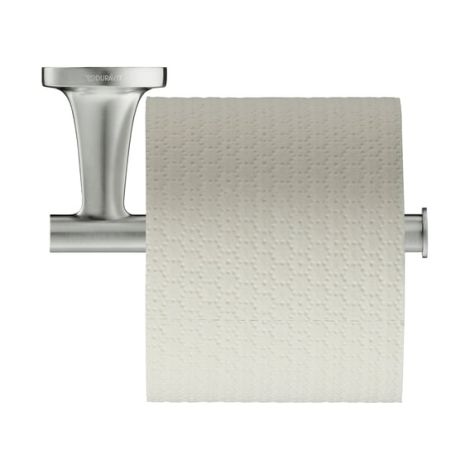 - DURAVIT Starck T Uchwyt na papier toaletowy kolor stal nierdzewna szczotkowana 0099377000 - 0099377000 - Łazienki Szydłowski