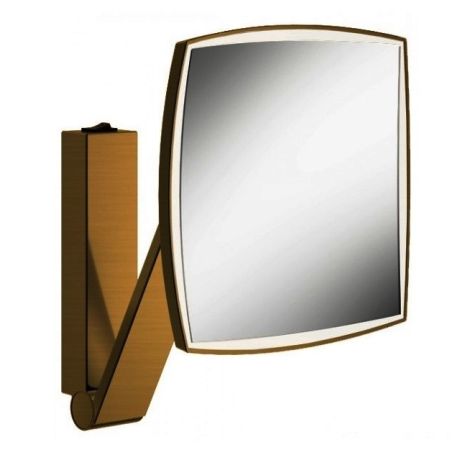  - KEUCO ILOOK_MOVE Lusterko kosmetyczne brąz szczotkowany 17613039004 - 17613039004 sk - Łazienki Szydłowski
