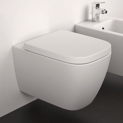  - Ideal Standard I.LIFE B miska WC wisząca z deską biały z powłoką T5217HY - T5217HY - Łazienki Szydłowski