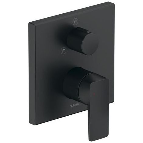  - DURAVIT Manhattan bateria wannowa do obsługi 2 odbiorników czarny mat  MH5210012046 - MH5210012046 - Łazienki Szydłowski