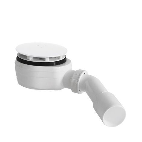 - Radaway syfon do brodzika z pokrywą w kolorze białym R580W - R580W - Łazienki Szydłowski