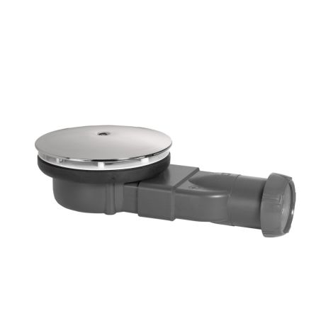 - Radaway syfon SLIM do brodzika z pokrywą w kolorze chrom R400W - R400W - Łazienki Szydłowski