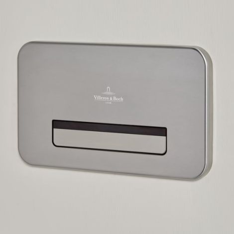  - Villeroy&Boch ViConnect przycisk spłukujacy z oświetleniem kolor stal nierdzewna szczotkowana 922311LC - 922311LC - Łazienki Szydłowski