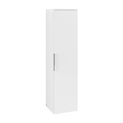  - Villeroy & Boch Architectura szafka wysoka, 1 drzwi kolor biały mat B89601MS - B89601MS - Łazienki Szydłowski