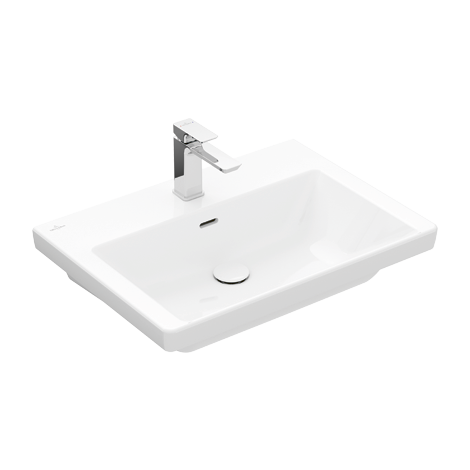 - VILLEROY&BOCH Subway 3.0 Umywalka 65 x 47 cm z przelewem, Nieszlifowany biały CeramicPlus 4A7067R1 - 4A7067R1 - Łazienki Szydłowski