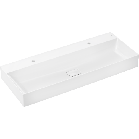  - HANSGROHE Xevolos E Umywalka wpuszczana w blat 120 x 48 cm biały 61106450 - 61106450 - Łazienki Szydłowski