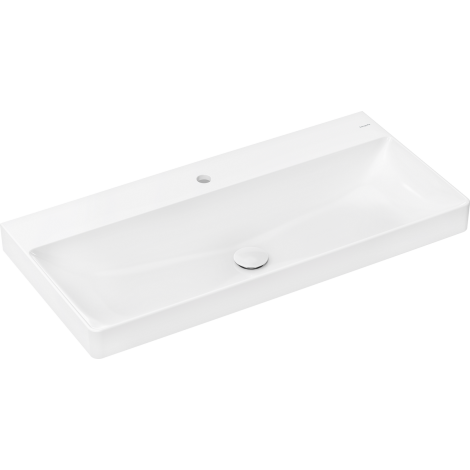  - HANSGROHE Xelu Q Umywalka wpuszczana w blat 100 x 48 cm biały 61039450 - 61039450 - Łazienki Szydłowski