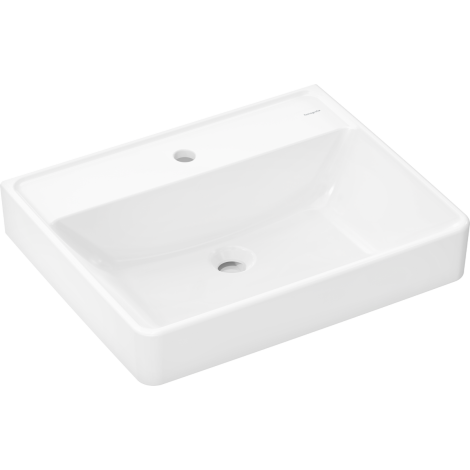 - HANSGROHE Xanuia Q Umywalka wisząca 60 x 48 cm biały 61150450 - 61150450 - Łazienki Szydłowski