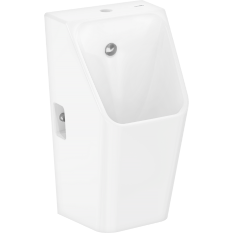  - HANSGROHE EluPura Original Q Pisuar 600/300 z zasilaniem od góry, odpływ z tyłu, bezkołnierzowy, HygieneEffect biały 62011450 - 62011450 - Łazienki Szydłowski