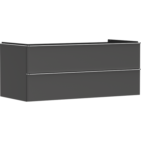  - HANSGROHE Xelu Q Szafka pod umywalkę nablatową z 2 szufladami 118 x 55 cm szary diament matowy 54083000 - 54083000 - Łazienki Szydłowski