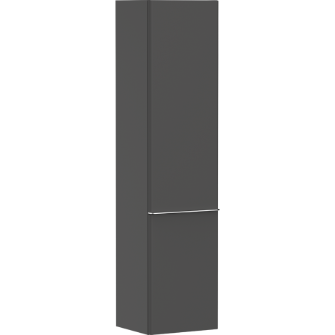 - HANSGROHE Xelu Q Szafka boczna wysoka 40 x 35 cm, drzwi prawe, szary diament matowy 54140000 - 54140000 - Łazienki Szydłowski