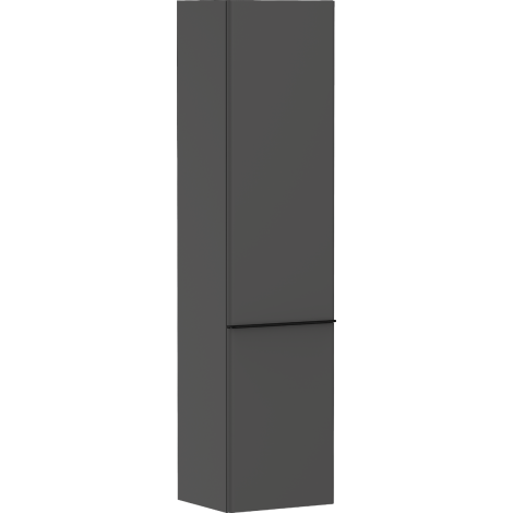 - HANSGROHE Xelu Q Szafka boczna wysoka 40 x 35 cm, drzwi prawe, Szary Diament Matowy 54140670 - 54140670 - Łazienki Szydłowski