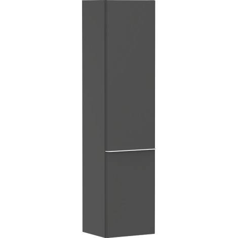 - HANSGROHE Xelu Q Szafka boczna wysoka 40 x 35 cm, drzwi prawe, szary diament matowy 54140700 - 54140700 - Łazienki Szydłowski