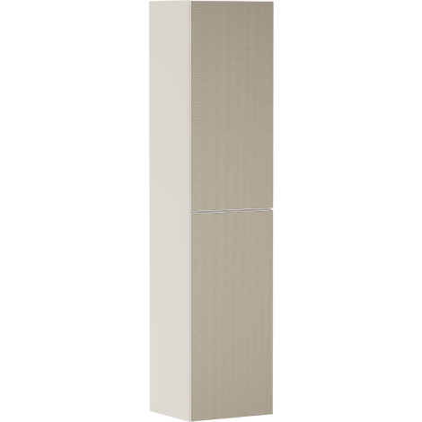 - HANSGROHE Xevolos E Szafka boczna wysoka 40 x 36 cm, drzwi lewe, piaskowy beż matowy 54219390 - 54219390 - Łazienki Szydłowski