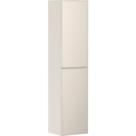 - HANSGROHE Xevolos E Szafka boczna wysoka 40 x 36cm, drzwi lewe, piaskowy beż matowy 54219790 - 54219790 - Łazienki Szydłowski