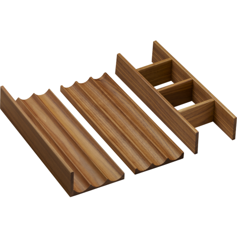 - HANSGROHE IntraStoris Zestaw organizerów 320 do szafek pod umwywalkę 78 x 47,5cm, 78 x 55cm i 157 x 55cm Ciemny Orzech 54232630 - 54232630 - Łazienki Szydłowski