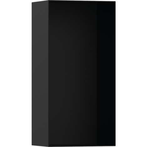  - HANSGROHE XtraStoris Minimalistic Wnęka ścienna bez ozdobnej ramki 30 x 15 x 10  cm czarny mat 56070670 - 56070670 - Łazienki Szydłowski
