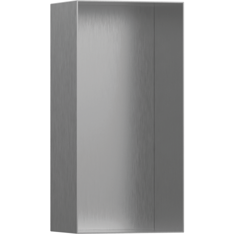  - HANSGROHE XtraStoris Minimalistic Wnęka ścienna bez ozdobnej ramki 30 x 15 x 10  cm stal szlachetna szczotkowana 56070800 - 56070800 - Łazienki Szydłowski