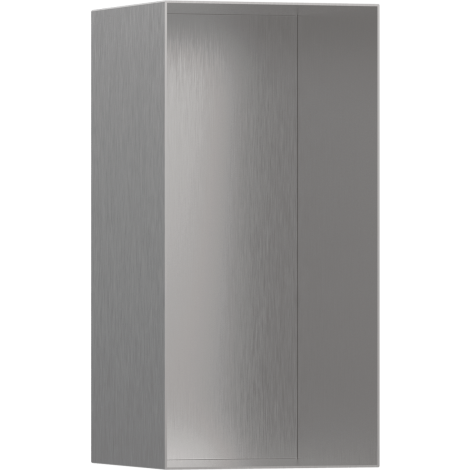  - HANSGROHE XtraStoris Minimalistic Wnęka ścienna bez ozdobnej ramki 30 x 15 x 14 cm stal szlachetna szczotkowana 56076800 - 56076800 - Łazienki Szydłowski