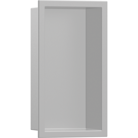  - HANSGROHE XtraStoris Original Wnęka ścienna z ozdobną ramką 30x15 cm szarość betonu 56092380 - 56092380 - Łazienki Szydłowski
